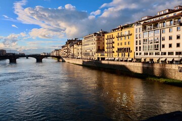 Obraz premium arno river