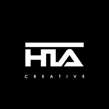 HTA Letter Initial Logo Design Template Vector Illustration
