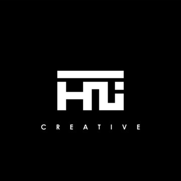 HTI Letter Initial Logo Design Template Vector Illustration