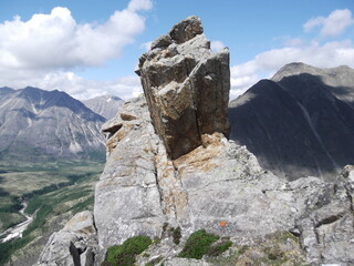 Fototapeta premium top of the mountain