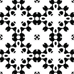 Black and white texture. seamless geometric pattern. 