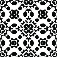  Black and white texture. seamless geometric pattern. 