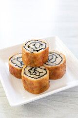 渦巻いてるのし鶏