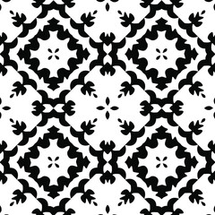  Black and white texture. seamless geometric pattern. 
