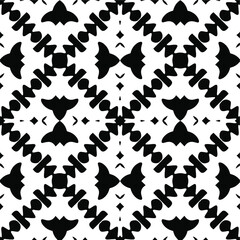  Black and white texture. seamless geometric pattern. 
