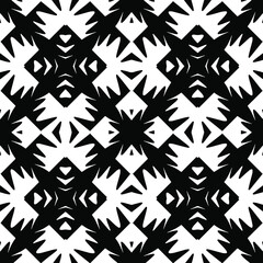 Black and white texture. seamless geometric pattern. 
