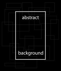 black abstract background with checkered background