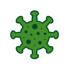 A virus that destroys the body's immunity and causes illness, which is the spread of the virus,Virus.Computer,microbiology concept. Disease germ, pathogen organism, infectious micro virology.