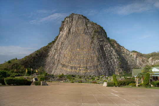 Golden Buddha Mountain (Khao Chi Chan) in Pattaya, Thailand