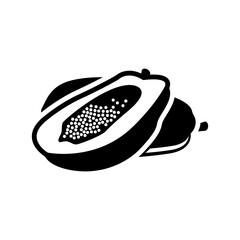 papaya icon vector illustration design