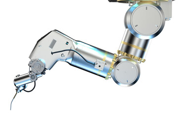welding robot or robotic arm