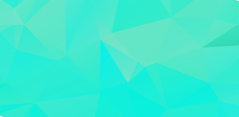 Obraz premium Blue vivid polygonal mosaic background, creative design templates Illustration