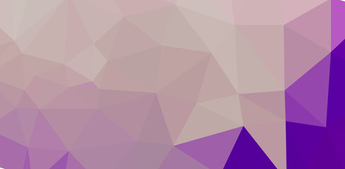 Colorful purple vivid polygonal triangular background pattern