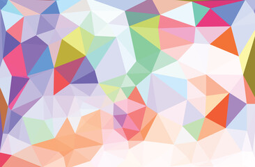 Colorful gradient mosaic background. Geometric triangle, mosaic, abstract background. Mosaic, color background. Mosaic texture