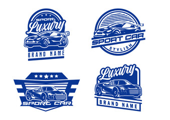 automotive logo luxury sport bundle