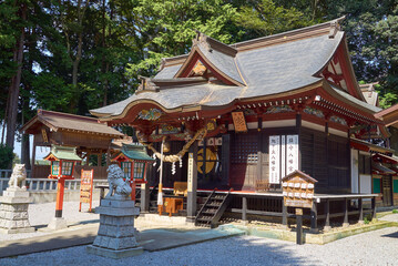 Obraz premium 薬師寺八幡宮