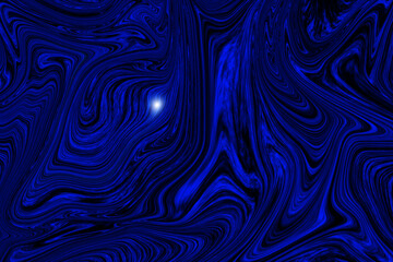 Blue liquid marble vector background