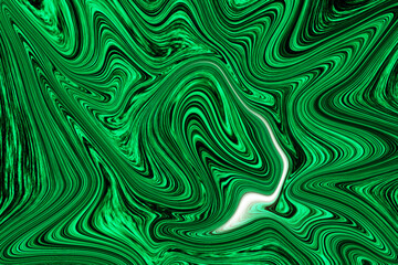 Green liquid marble vector background