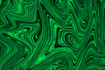 Green liquid marble vector background