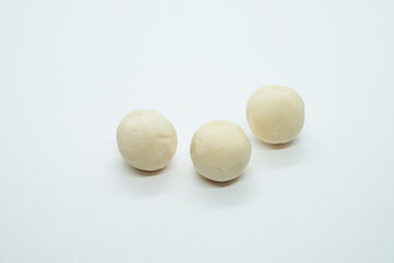 Kazakh kurt. Kazakh national food. Salted curd balls. Fermented milk product of Kazakhs and Kyrgyz. National character. Colorful Kazakh food. Original food. Healthy national food