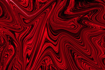 Red liquid marble vector background