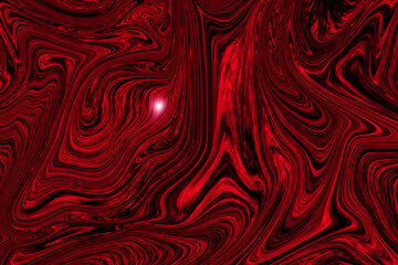 Red liquid marble vector background