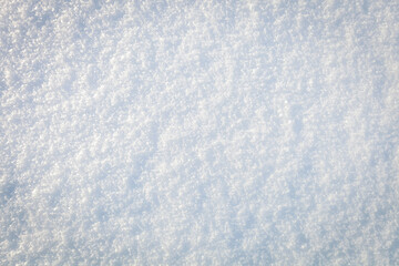Fresh clean snow texture. Winter background
