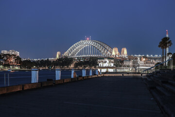 Fototapeta premium Sydney Harbour at Sunset NSW Australia