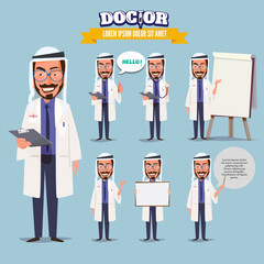 Islamic doctor in various actions