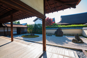 京都　大徳寺の塔頭寺院　龍源院（りょうげんいん）の庭園