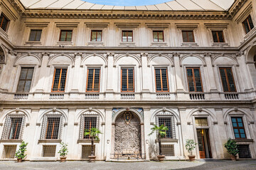 Fototapeta na wymiar Palazzo Altemps, National Roman Museum (Museo Nazionale Romano) in Rome, Italy