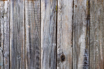 Old wooden gray wall background or texture.