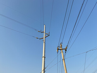 High voltage wire