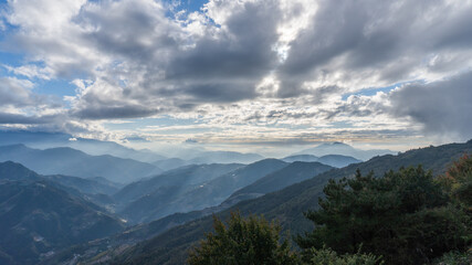 Beautiful scenery in the mountains of Taiwan 11