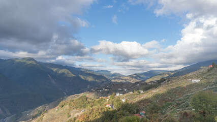Obraz premium Beautiful scenery in the mountains of Taiwan 22