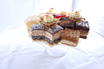 Party food, a sumptuous dinner.