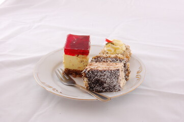 Party food, a sumptuous dinner.