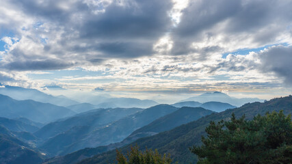 Fototapeta premium Taiwan's beautiful alpine scenery 63