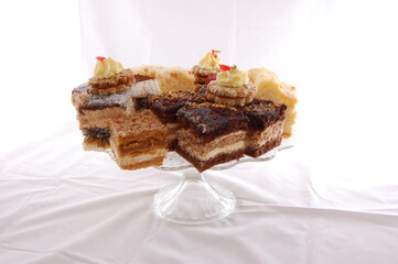 Party food, a sumptuous dinner.