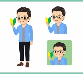 Young man in a sweater