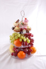 Party food, a sumptuous dinner.