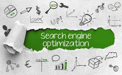 Search engine optimization - concept dor success