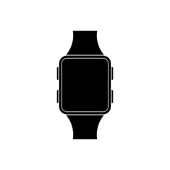 Smartwatch, Smart watch icon isolated on white background