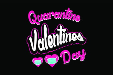 Valentines day typography design in illustrations for t shirt design, poster card design, gift card etc. eos_10.