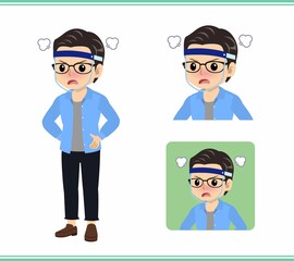 Young man in a sweater