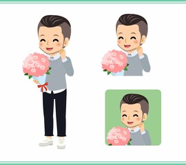 Young man in a sweater