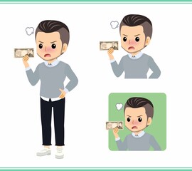 Young man in a sweater