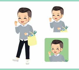 Young man in a sweater