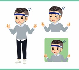 Young man in a sweater