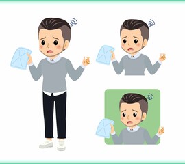 Young man in a sweater